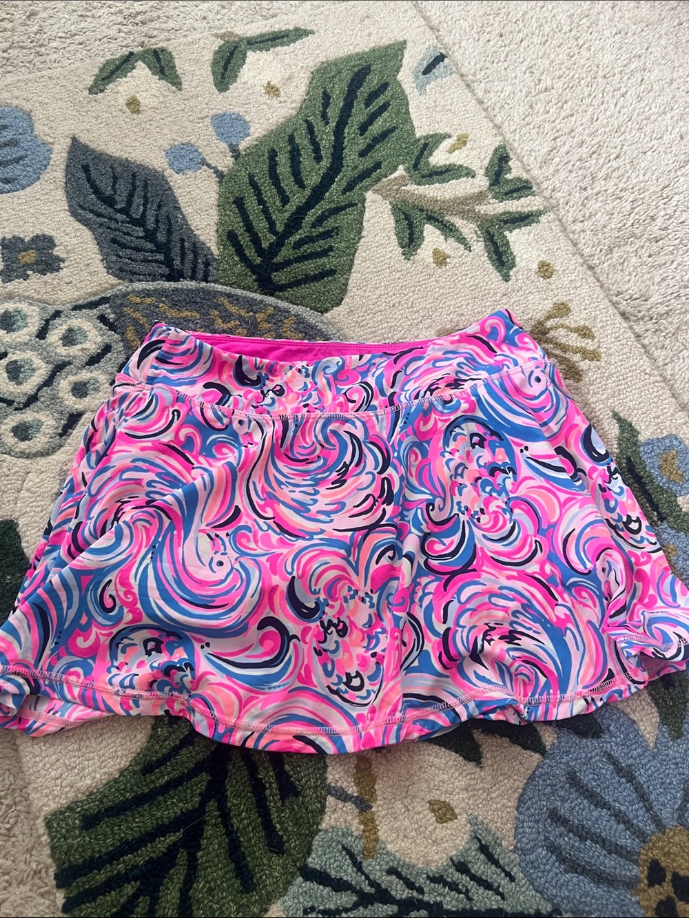 Lilly Pulitzer flamingo print luxletic skort small